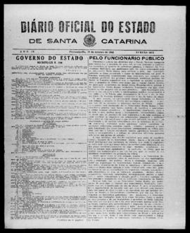 Diário Oficial do Estado de Santa Catarina. Ano 9. N° 2372 de 29/10/1942