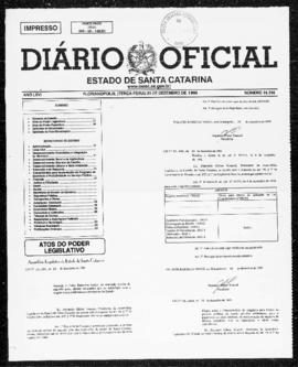Diário Oficial do Estado de Santa Catarina. Ano 66. N° 16316 de 21/12/1999