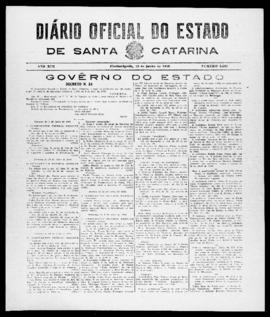 Diário Oficial do Estado de Santa Catarina. Ano 13. N° 3243 de 12/06/1946