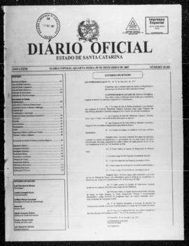 Diário Oficial do Estado de Santa Catarina. Ano 73. N° 18261 de 05/12/2007