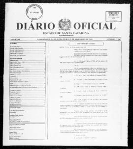 Diário Oficial do Estado de Santa Catarina. Ano 71. N° 17547 de 29/12/2004