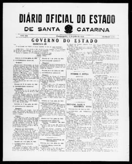 Diário Oficial do Estado de Santa Catarina. Ano 20. N° 4931 de 06/07/1953