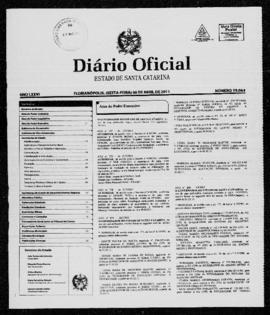 Diário Oficial do Estado de Santa Catarina. Ano 76. N° 19064 de 08/04/2011