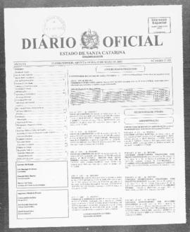 Diário Oficial do Estado de Santa Catarina. Ano 70. N° 17153 de 15/05/2003