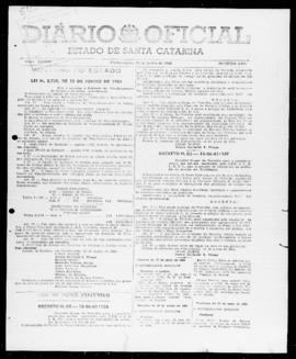 Diário Oficial do Estado de Santa Catarina. Ano 28. N° 6825 de 15/06/1961