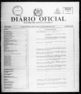 Diário Oficial do Estado de Santa Catarina. Ano 73. N° 18255 de 27/11/2007