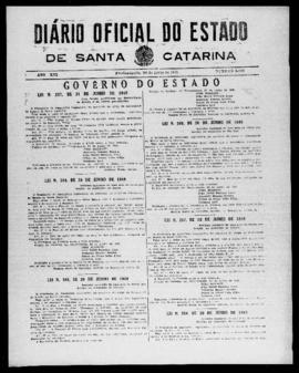 Diário Oficial do Estado de Santa Catarina. Ano 16. N° 3969 de 30/06/1949