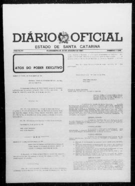 Diário Oficial do Estado de Santa Catarina. Ano 47. N° 11646 de 20/01/1981
