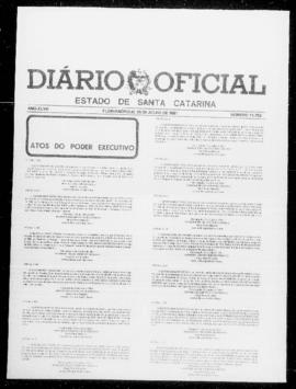 Diário Oficial do Estado de Santa Catarina. Ano 47. N° 11759 de 08/07/1981