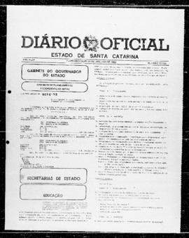 Diário Oficial do Estado de Santa Catarina. Ano 49. N° 12125 de 04/01/1983
