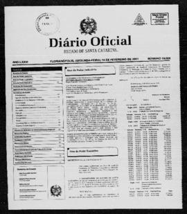 Diário Oficial do Estado de Santa Catarina. Ano 76. N° 19028 de 14/02/2011