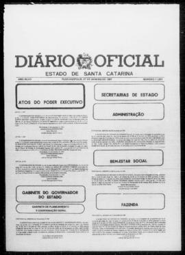 Diário Oficial do Estado de Santa Catarina. Ano 47. N° 11651 de 27/01/1981