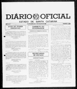 Diário Oficial do Estado de Santa Catarina. Ano 49. N° 12261 de 21/07/1983