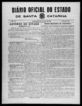 Diário Oficial do Estado de Santa Catarina. Ano 10. N° 2528 de 28/06/1943