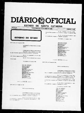 Diário Oficial do Estado de Santa Catarina. Ano 46. N° 11493 de 11/06/1980