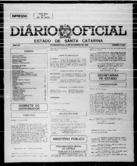 Diário Oficial do Estado de Santa Catarina. Ano 54. N° 13827 de 20/11/1989