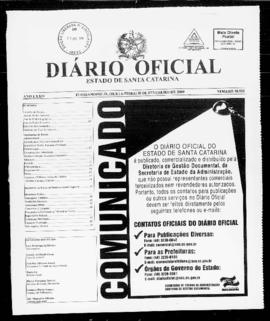 Diário Oficial do Estado de Santa Catarina. Ano 74. N° 18553 de 20/02/2009