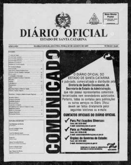 Diário Oficial do Estado de Santa Catarina. Ano 75. N° 18660 de 03/08/2009