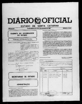 Diário Oficial do Estado de Santa Catarina. Ano 48. N° 11916 de 26/02/1982