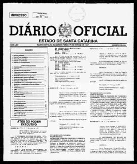 Diário Oficial do Estado de Santa Catarina. Ano 64. N° 15636 de 17/03/1997