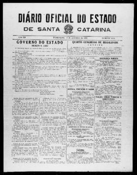 Diário Oficial do Estado de Santa Catarina. Ano 11. N° 2855 de 08/11/1944