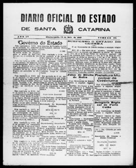 Diário Oficial do Estado de Santa Catarina. Ano 4. N° 931 de 28/05/1937
