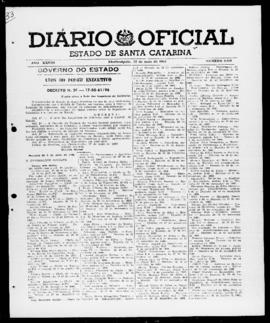 Diário Oficial do Estado de Santa Catarina. Ano 28. N° 6808 de 22/05/1961