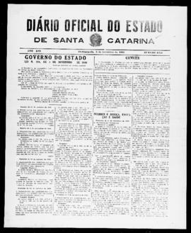 Diário Oficial do Estado de Santa Catarina. Ano 16. N° 4054 de 08/11/1949