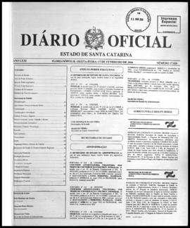 Diário Oficial do Estado de Santa Catarina. Ano 71. N° 17828 de 17/02/2006