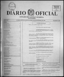 Diário Oficial do Estado de Santa Catarina. Ano 70. N° 17293 de 04/12/2003