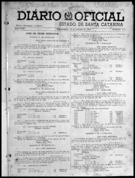 Diário Oficial do Estado de Santa Catarina. Ano 31. N° 7679 de 31/10/1964