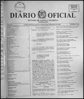 Diário Oficial do Estado de Santa Catarina. Ano 70. N° 17292 de 03/12/2003