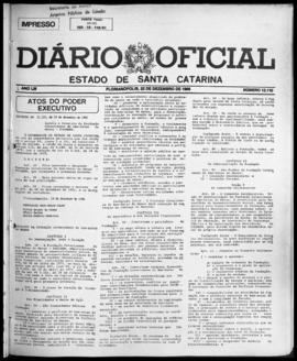 Diário Oficial do Estado de Santa Catarina. Ano 53. N° 13110 de 22/12/1986