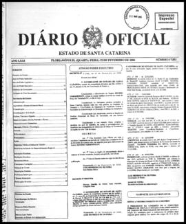 Diário Oficial do Estado de Santa Catarina. Ano 71. N° 17831 de 22/02/2006