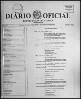 Diário Oficial do Estado de Santa Catarina. Ano 70. N° 17306 de 23/12/2003