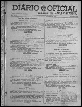 Diário Oficial do Estado de Santa Catarina. Ano 31. N° 7672 de 22/10/1964
