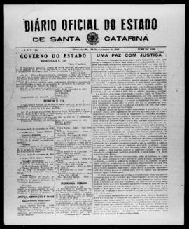 Diário Oficial do Estado de Santa Catarina. Ano 9. N° 2390 de 30/11/1942