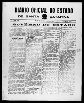 Diário Oficial do Estado de Santa Catarina. Ano 7. N° 1876 de 23/10/1940