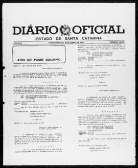 Diário Oficial do Estado de Santa Catarina. Ano 42. N° 10722 de 28/04/1977