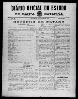 Diário Oficial do Estado de Santa Catarina. Ano 10. N° 2601 de 12/10/1943