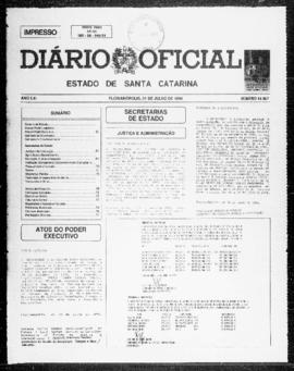 Diário Oficial do Estado de Santa Catarina. Ano 61. N° 14967 de 01/07/1994