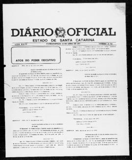 Diário Oficial do Estado de Santa Catarina. Ano 42. N° 10713 de 14/04/1977