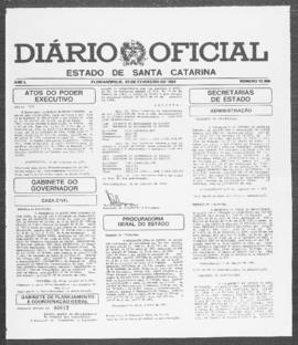 Diário Oficial do Estado de Santa Catarina. Ano 50. N° 12396 de 03/02/1984