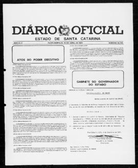 Diário Oficial do Estado de Santa Catarina. Ano 42. N° 10716 de 19/04/1977