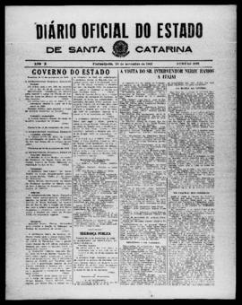 Diário Oficial do Estado de Santa Catarina. Ano 10. N° 2623 de 18/11/1943