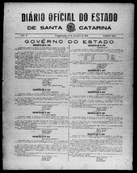 Diário Oficial do Estado de Santa Catarina. Ano 10. N° 2650 de 30/12/1943