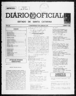 Diário Oficial do Estado de Santa Catarina. Ano 61. N° 14956 de 16/06/1994