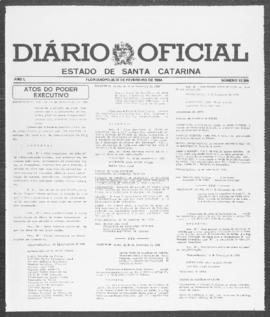 Diário Oficial do Estado de Santa Catarina. Ano 50. N° 12395 de 02/02/1984