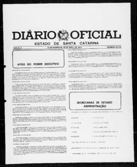 Diário Oficial do Estado de Santa Catarina. Ano 42. N° 10715 de 18/04/1977