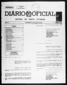 Diário Oficial do Estado de Santa Catarina. Ano 61. N° 14953 de 13/06/1994